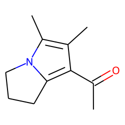 7-acetyl-5,6-dimethyl-2,3-dihydro-(1H)-pyrrolizine