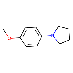 Pyrrolidine, 1-(4-methoxyphenyl)