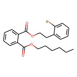 Phthalic acid, 2-(2-bromophenyl)ethyl hexyl ester