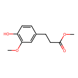 Methyl 3-(4-hydroxy-3-methoxyphenyl)propanoate
