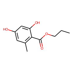 Propyl 2,4-dihydroxy-6-methylbenzoate