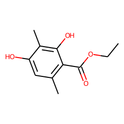 ethyl 2,4-dihydroxy-3,6-dimethylbenzoate