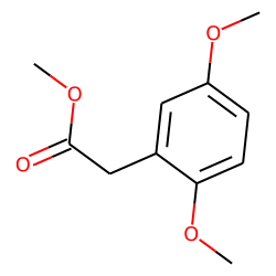 Homogentisic acid, dimethyl ether, methyl ester