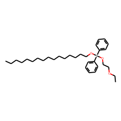 Silane, diphenyl(2-ethoxyethoxy)hexadecyloxy-