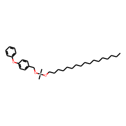Silane, dimethyl(4-phenoxybenzyloxy)heptadecyloxy-
