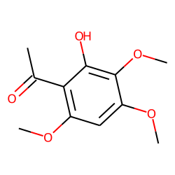 2-hydroxyl-3,4,6-trimethoxy-acetophenone