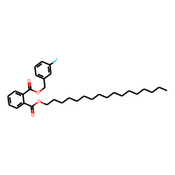 Phthalic acid, 3-fluorobenzyl heptadecyl ester