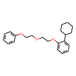 2-(2-Cyclohexylphenoxy) ethyl-2-phenoxyethyl ether