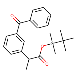 Ketoprofen, TBDMS