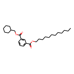 Isophthalic acid, cyclohexylmethyl dodecyl ester