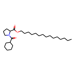 L-Proline, N-(cyclohexanecarbonyl)-, pentadecyl ester