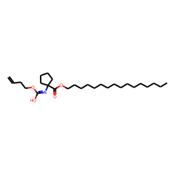 1-Aminocyclopentanecarboxylic acid, N-(but-3-en-1-yloxycarbonyl)-, hexadecyl ester
