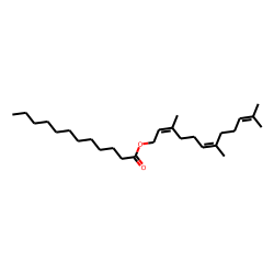 (2E,6E)-3,7,11-Trimethyldodeca-2,6,10-trien-1-yl dodecanoate