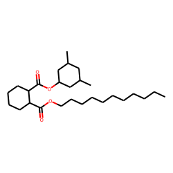 1,2-Cyclohexanedicarboxylic acid, 3,5-dimethylcyclohexyl undecyl ester