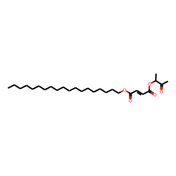 Fumaric acid, nonadecyl 3-oxobut-2-yl ester