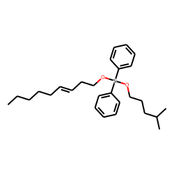 Silane, diphenylisohexyloxy(non-3-en-1-yloxy)-