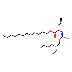 2-Aminopent-4-enoic acid, N-(2-ethylhexyloxycarbonyl)-, dodecyl ester