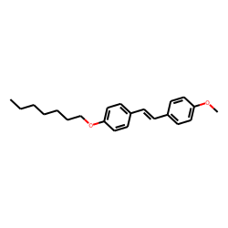 4-Methoxy-4'-heptoxy-trans-stilbene