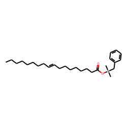 Elaidic acid, benzyldimethylsilyl ester