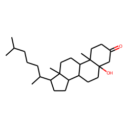 5Beta-hydroxycholestan-3-one