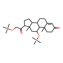 Corticosterone, bis(trimethylsilyl) ether