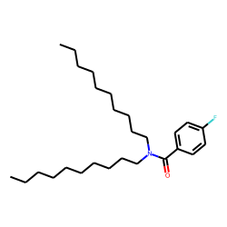 Benzamide, N,N-didecyl-4-fluoro-