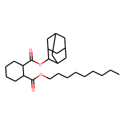 1,2-Cyclohexanedicarboxylic acid, 2-adamantyl nonyl ester