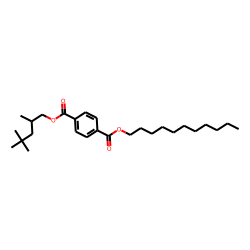 Terephthalic acid, 2,4,4-trimethylpentyl undecyl ester