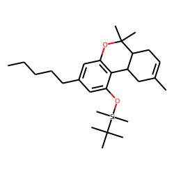 Silane, (1,1-dimethylethyl)dimethyl[(6a,7,10,10a-tetrahydro-6,6,9-trimethyl-3-pentyl-6H-dibenzo[b,d]pyran-1-yl)oxy]-, (6aR-trans)-