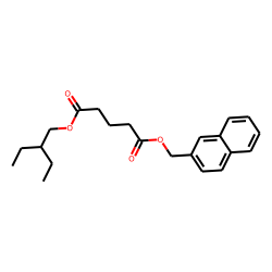 Glutaric acid, naphth-2-ylmethyl 2-ethylbutyl ester