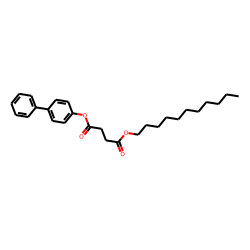 Succinic acid, 4-biphenyl undecyl ester
