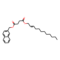 Succinic acid, dodec-2-en-1-yl 2-naphthylmethyl ester