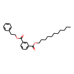 Isophthalic acid, phenylethyl undecyl ester