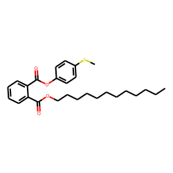 Phthalic acid, dodecyl 4-methylthiophenyl ester