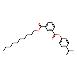 Isophthalic acid, 4-isopropylphenyl decyl ester