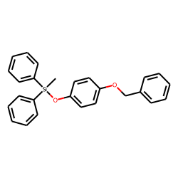 4-Benzyloxy-1-diphenylmethylsilyloxybenzene