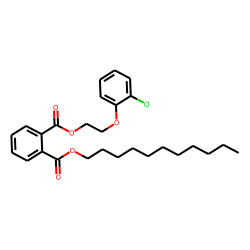 Phthalic acid, 2-(4-chlorophenoxy)ethyl undecyl ester