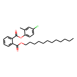 Phthalic acid, 4-chloro-2-methylphenyl dodecyl ester