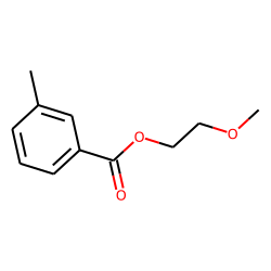 3-Methylbenzoic acid, 2-methoxyethyl ester