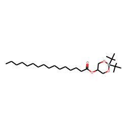 Glycerol, 2-hexadecanoate, DTBS