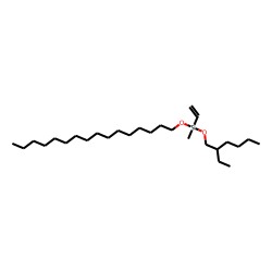 Silane, methylvinyl(2-ethylhexyloxy)hexadecyloxy-