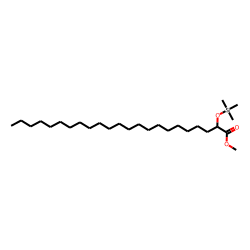 Tricosanoic acid, 2-[(trimethylsilyl)oxy]-, methyl ester