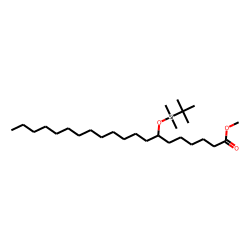7-Hydroxy-arachidic, methyl ester, tBDMS ether