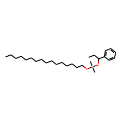 Silane, dimethyl(1-phenylpropoxy)hexadecyloxy-