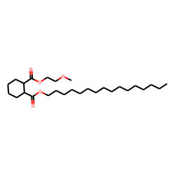 1,2-Cyclohexanedicarboxylic acid, hexadecyl 2-methoxyethyl ester