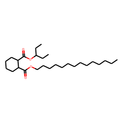 1,2-Cyclohexanedicarboxylic acid, 3-pentyl tetradecyl ester