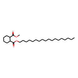 1,2-Cyclohexanedicarboxylic acid, methyl octadecyl ester