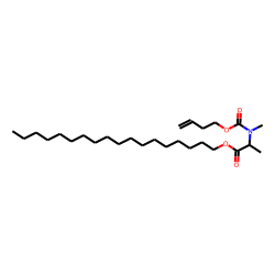 DL-Alanine, N-methyl-N-(byt-4-en-1-yloxycarbonyl)-, octadecyl ester