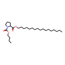 d-Proline, n-butoxycarbonyl-, heptadecyl ester