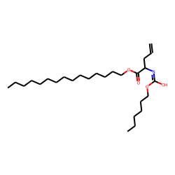 2-Aminopent-4-enoic acid, N-hexyloxycarbonyl-, pentadecyl ester